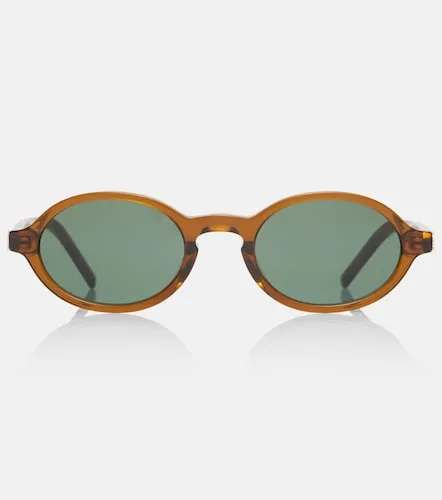 Monogram oval sunglasses - Saint Laurent - Modalova