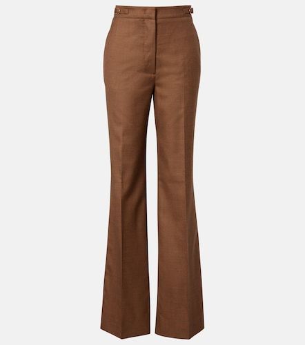 Vesta wool and silk flared pants - Gabriela Hearst - Modalova
