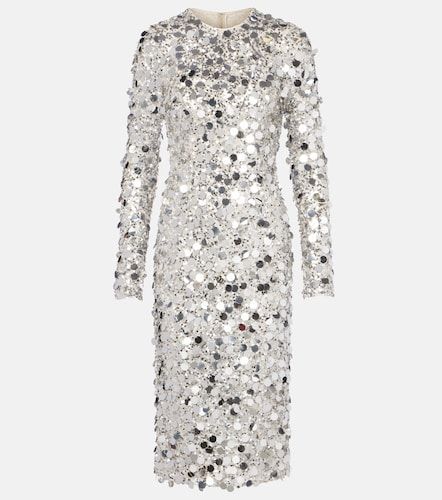 Dolce&Gabbana Sequined midi dress - Dolce&Gabbana - Modalova