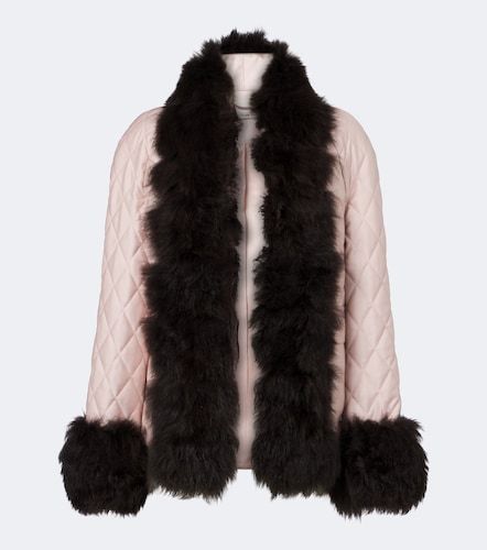 Steppjacke mit Shearling - Jacques Wei - Modalova