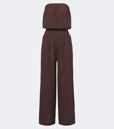 Jumpsuit Naomie in cotone senza spalline - Melissa Odabash - Modalova