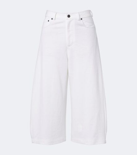 Culottes de algodón y lino - Brunello Cucinelli - Modalova