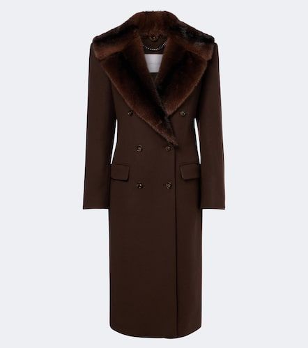 Abrigo cruzado de lana - Stella McCartney - Modalova