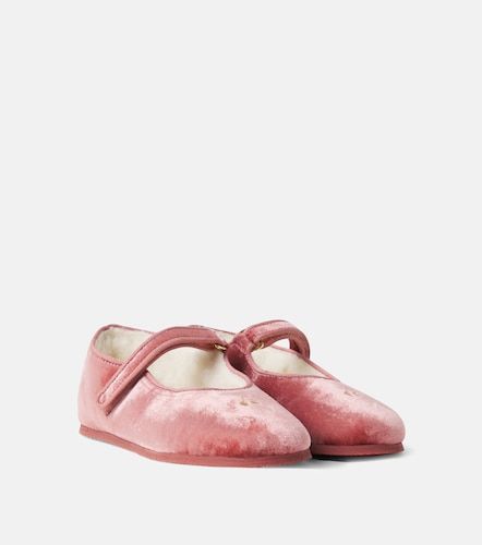 Bailarinas Mary Jane Ellaro de terciopelo - Bonpoint - Modalova