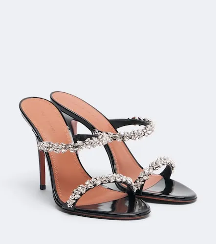 Mules Elizabeth in pelle - Amina Muaddi - Modalova