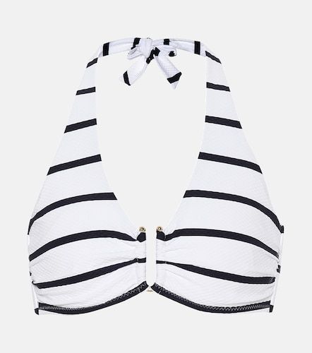Top de bikini D-G U Bar de rayas - Heidi Klein - Modalova