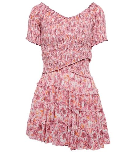 Soledad printed minidress - Poupette St Barth - Modalova