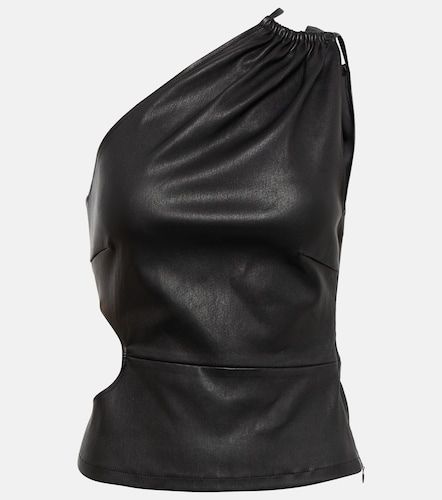Amiri Top de piel con abertura - Amiri - Modalova