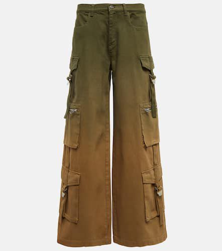 High-rise cotton cargo pants - Dion Lee - Modalova