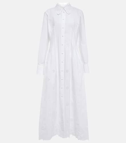 Chloé Embroidered midi shirt dress - Chloe - Modalova