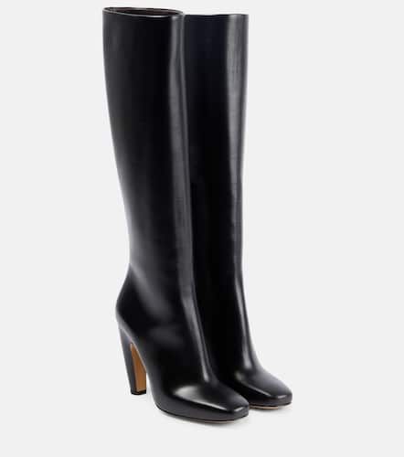 Leather knee-high boots - Bottega Veneta - Modalova