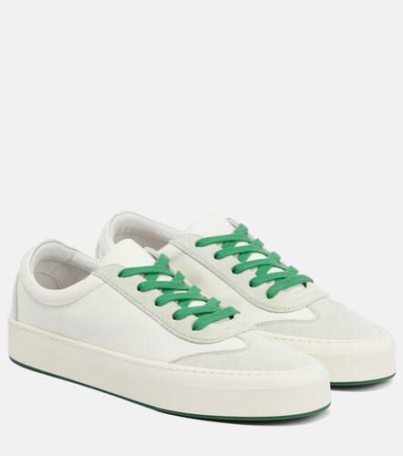 Marley suede-paneled leather sneakers - The Row - Modalova