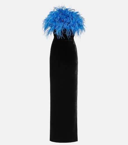 Rasario Abendkleid mit Federn - Rasario - Modalova