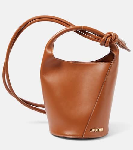 Le Petit Tourni leather bucket bag - Jacquemus - Modalova