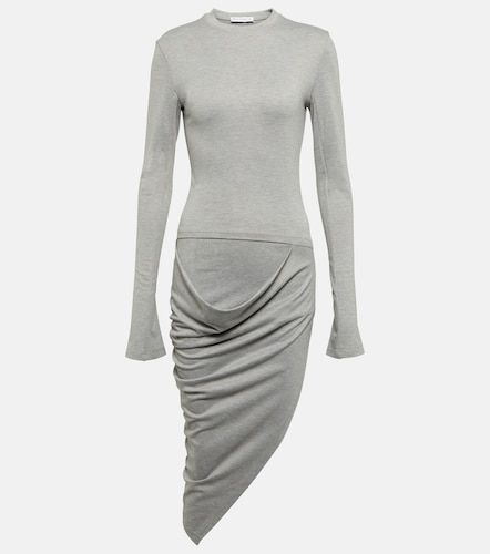 Vestido midi de jersey drapeado - JW Anderson - Modalova