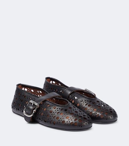 Alaia Vienne leather ballet flats - Alaia - Modalova