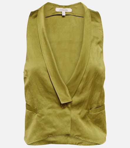 Slouchy Coolness hemp-blend vest - Dorothee Schumacher - Modalova