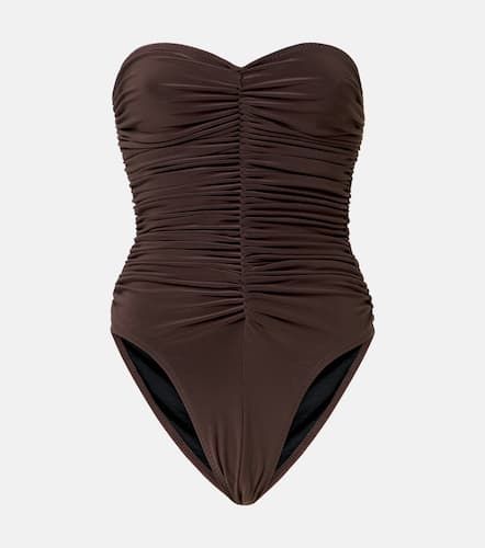 Slinky Marissa gathered swimsuit - Norma Kamali - Modalova