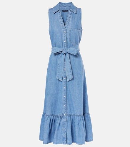 Vestido midi Edwina de denim - Veronica Beard - Modalova