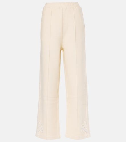 Pantaloni sportivi in misto lana e cotone - Xu Zhi - Modalova