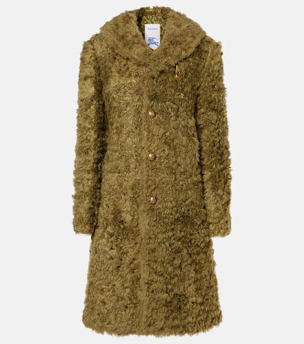 Burberry Faux fur coat - Burberry - Modalova