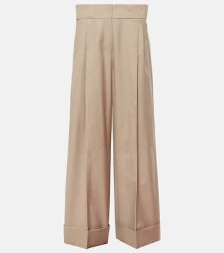 Pantaloni a gamba larga in misto cotone - 'S Max Mara - Modalova