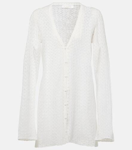 Chloé Cardigan aus Seide und Leinen - Chloe - Modalova