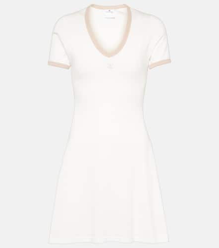 CourrÃ¨ges Logo cotton minidress - Courreges - Modalova