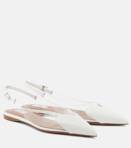Alaïa Ballerine slingback Le Cœur in vernice e PU - Alaia - Modalova