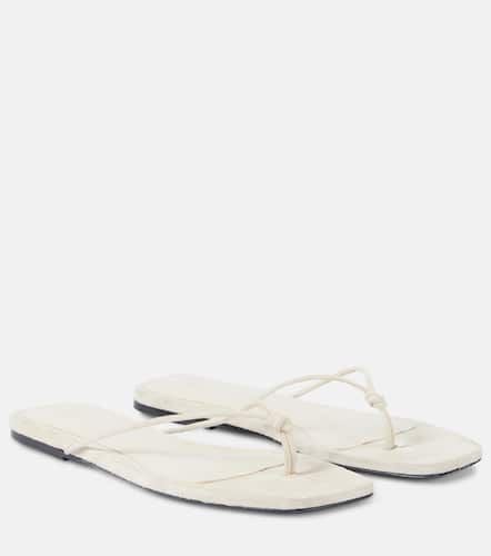 Toteme The Knot suede thong sandals - Toteme - Modalova