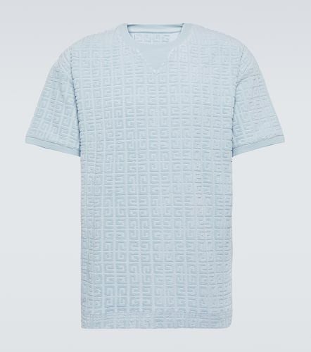 G cotton-blend terry jacquard T-shirt - Givenchy - Modalova