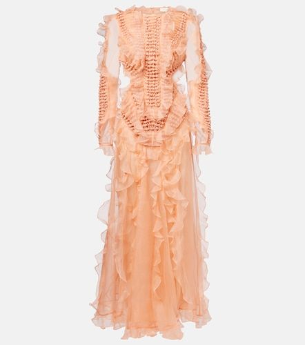 Vestido largo Balance de organza de seda - Zimmermann - Modalova