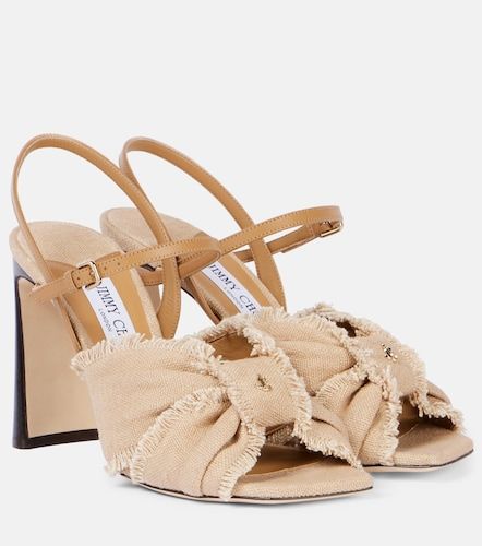 Pumps Annika 95 in canvas - Jimmy Choo - Modalova