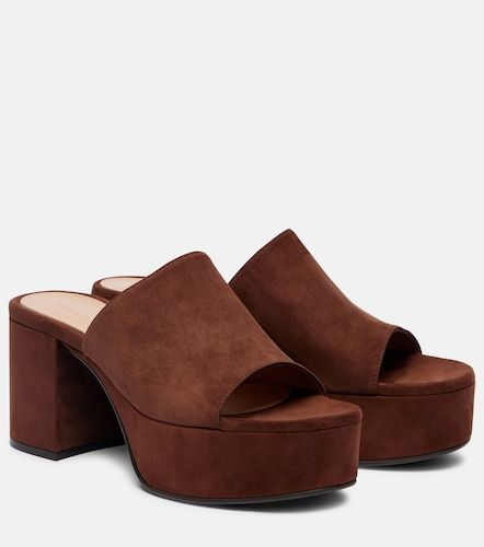Mules con plataforma de ante - Gianvito Rossi - Modalova