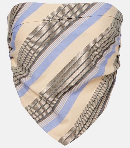 Antibes striped cotton and linen top - Faithfull - Modalova