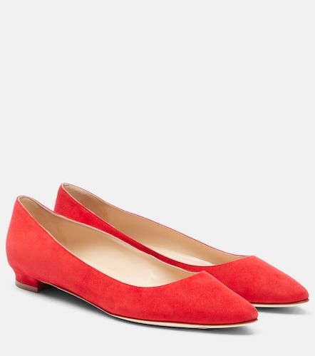 Bailarinas BB de ante - Manolo Blahnik - Modalova