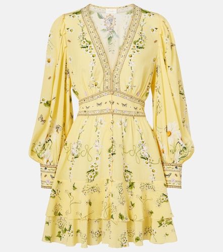 Vestido corto Daisy Chains de seda - Camilla - Modalova
