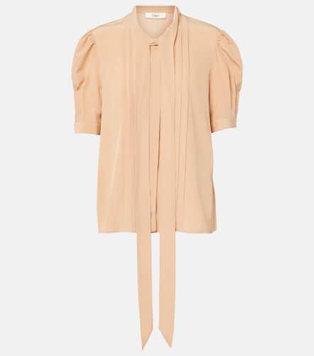 ChloÃ© LavalliÃ¨re silk crÃªpe de chine blouse - Chloe - Modalova