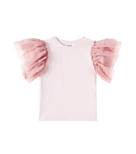 Molo Top Robyn de algodón con tul - Molo - Modalova
