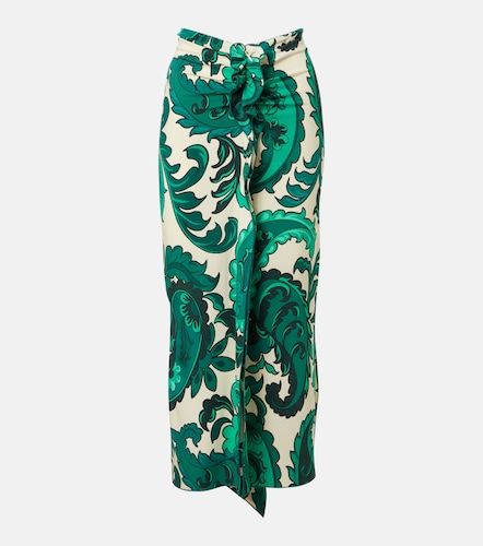 Etro Gonna midi con stampa e volant - Etro - Modalova