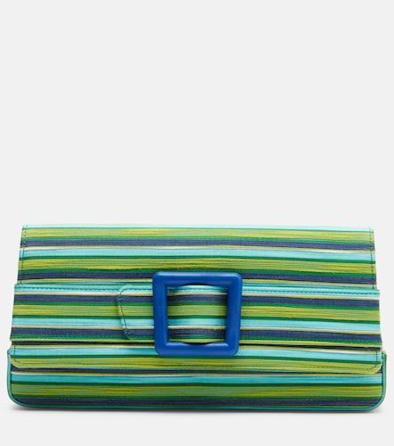 Maygot Small striped clutch - Manolo Blahnik - Modalova