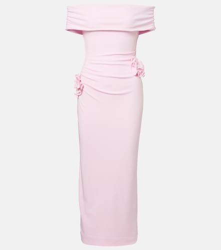 Abito midi in jersey con applicazione - Roland Mouret - Modalova