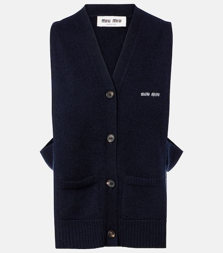 Miu Miu Cashmere sweater vest - Miu Miu - Modalova