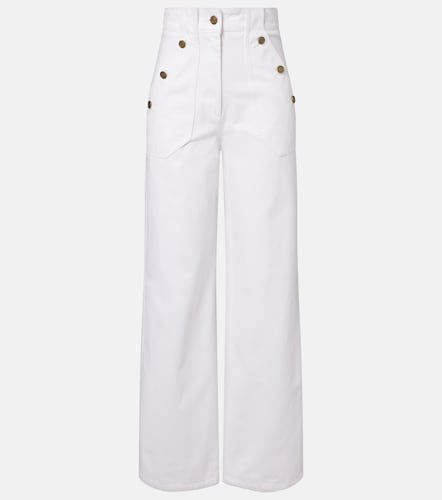 Jeans a gamba larga e vita alta - Max Mara - Modalova