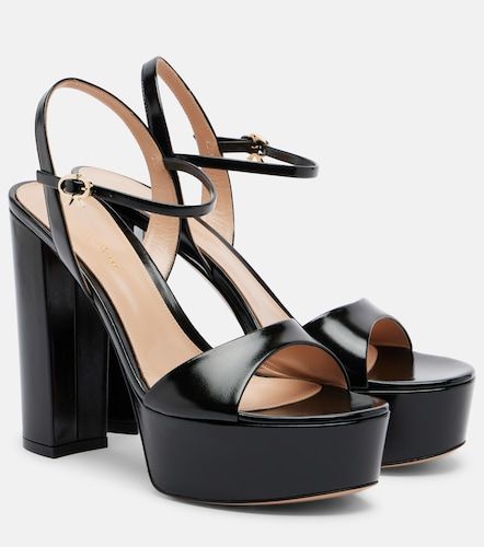 Marlena leather platform sandals - Gianvito Rossi - Modalova