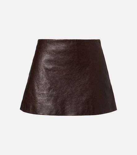 Balenciaga Leather miniskirt - Balenciaga - Modalova