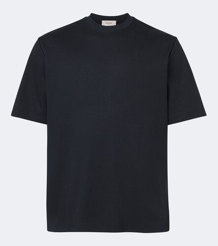 Camiseta de jersey de algodón y seda - Agnona - Modalova