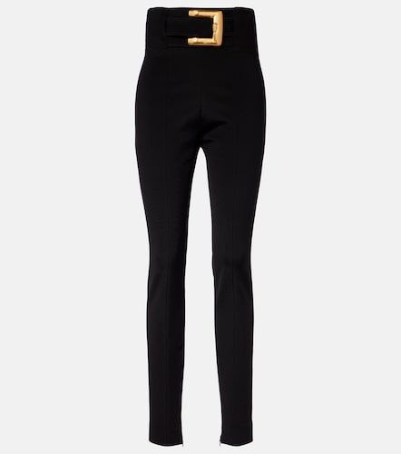 Balmain Pantaloni slim a vita alta - Balmain - Modalova