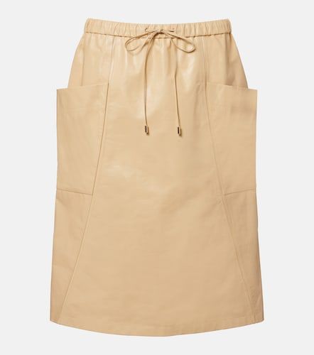 Alaia Leather pencil skirt - Alaia - Modalova