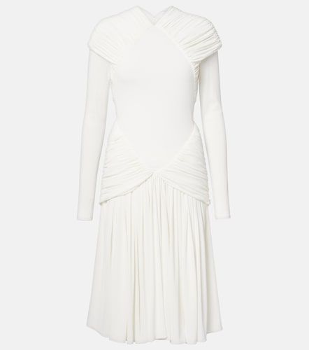 Midikleid aus Crêpe-Jersey - Ferragamo - Modalova